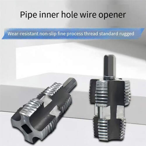 New 1/2,3/4 PPR Water Pipe Internal Thread Opener Pvc Plastic Pipe Electric Manual Sleeve Internal Thread Tool 1