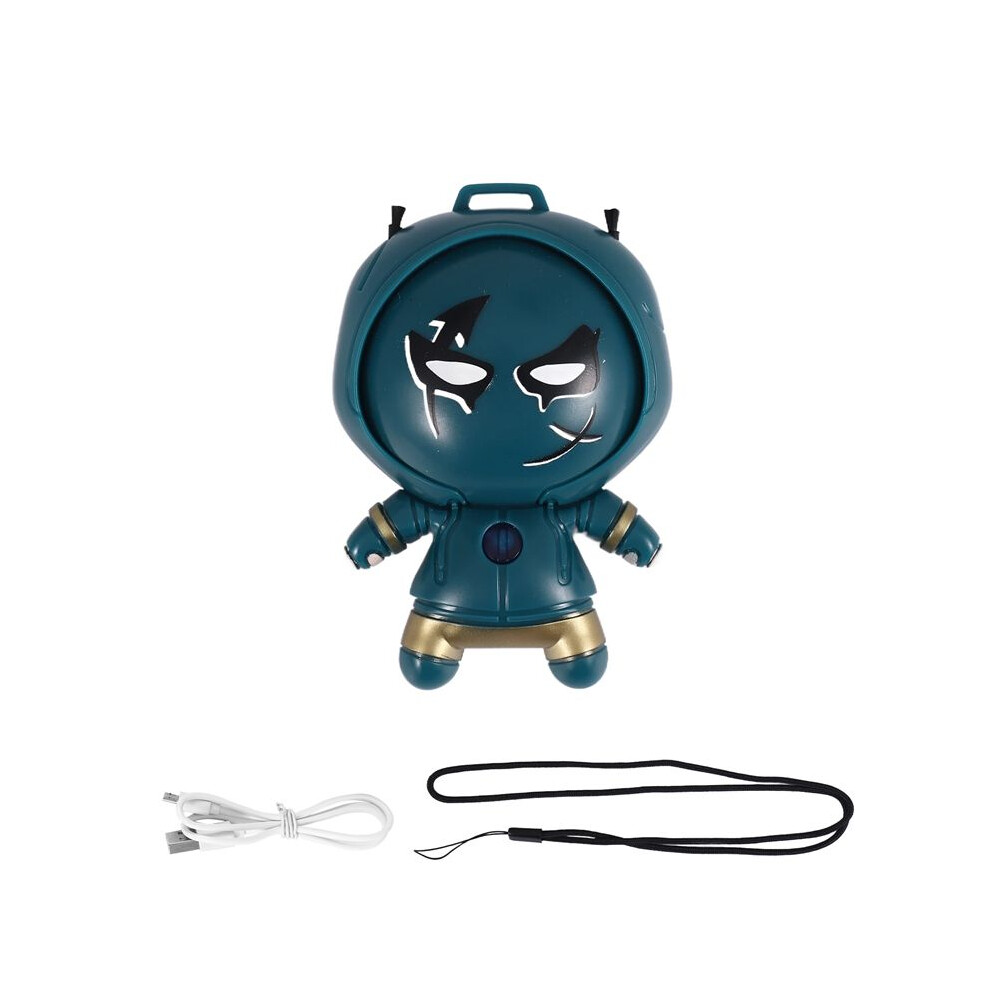 Personal Wearable Air Purifier Necklace Portable Air Freshner Ionizer Negative Ion Low Noise For Adults Kids Green 6032462158641