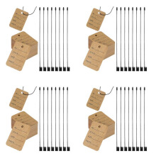 4000 Pieces Price Tags and Hang Tag String, Clothing Tags for Clothing Marking Tags Unstrung Tags Store Tags