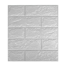 20 PZ 35X38.5 Cm 3D Adesivi Murali Autoadesivo Schiuma Mattoni Room Decor Carta da Parati DIY Decorazione Della Parete Autoadesivo Della Parete,