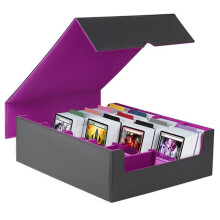 Upgrade Card Storage Box,TCG Deck Case,Fits 2400+ Single Sleeved Cards for ,YuGiOh,TCG,Trading Cards Sport Cards A