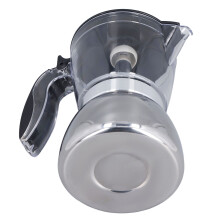 Clear Top Stovetop Coffee Brewer 6 Cup
