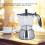 Clear Top Stovetop Coffee Brewer 6 Cup 19