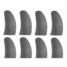 Finger Sleeves For Gaming Mobile Game Contact Screen Finger Cot Smooth Thin Anti-Sweat For Mobile Games(8 Pcs)