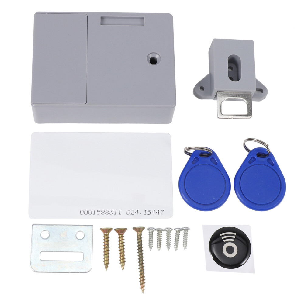 Rfid Electronic Cabinet Lock Diy For Wooden Drawer Cabinet, Ready For Use & Programmable 4714025210516