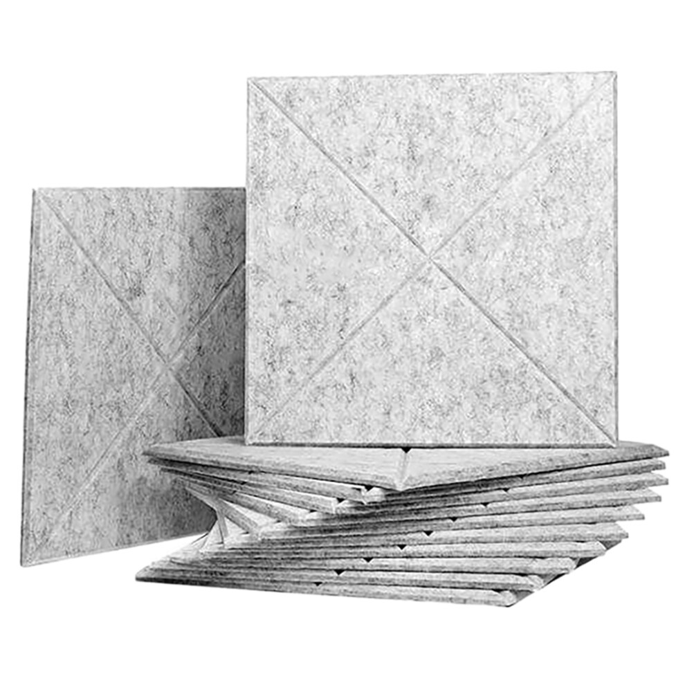 12 Pack Acoustic Panels Beveled Soundproof Foam Panels,Sound Proofing Padding Acoustic Treatment For Studio 4712548027833
