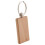 400 Blank Wooden Keychain Rectangular Engraving Key ID Can Be Engraved DIY 6