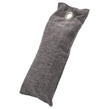 Pacote com 12 Unidades de 75 G Cada Saco Purificador de Ar de Carvão de Bambu, Desodorizador de Calçados Tamanho Viagem, Purificador de Ar Natural,