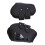 2Pcs Horse Tendon Boots Set, Adjustable PU Shell, Black L 12