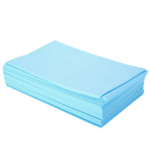 100 StüCk / Set Einweg Verdickung Vlies SchöNheit Salon Massage Bett Decken, 80X180Cm, Blau