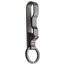 Fibbia per Cintura nel Titanio Clip per Vita nel Titanio Portachiavi Accessori Portachiavi Portautensili Strumenti Portatili per Esterni