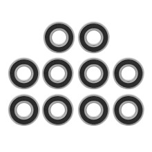 10Pcs 6900-2RS Rubber Sealed Deep Bearings for Skateboards Inline Skates Scooters 10X22X6mm