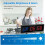 3X Gym Timer,LED Interval Timer Digital Countdown Wall Mounted Clock Fitness Timer,Digits Down/ Clock Stopwatch 1
