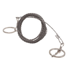Rope Saw Portable Stainless Steel Wire Saw Manual Cutting Chain Camping Hiking Survive Woodworking Tools(9.8Feet)