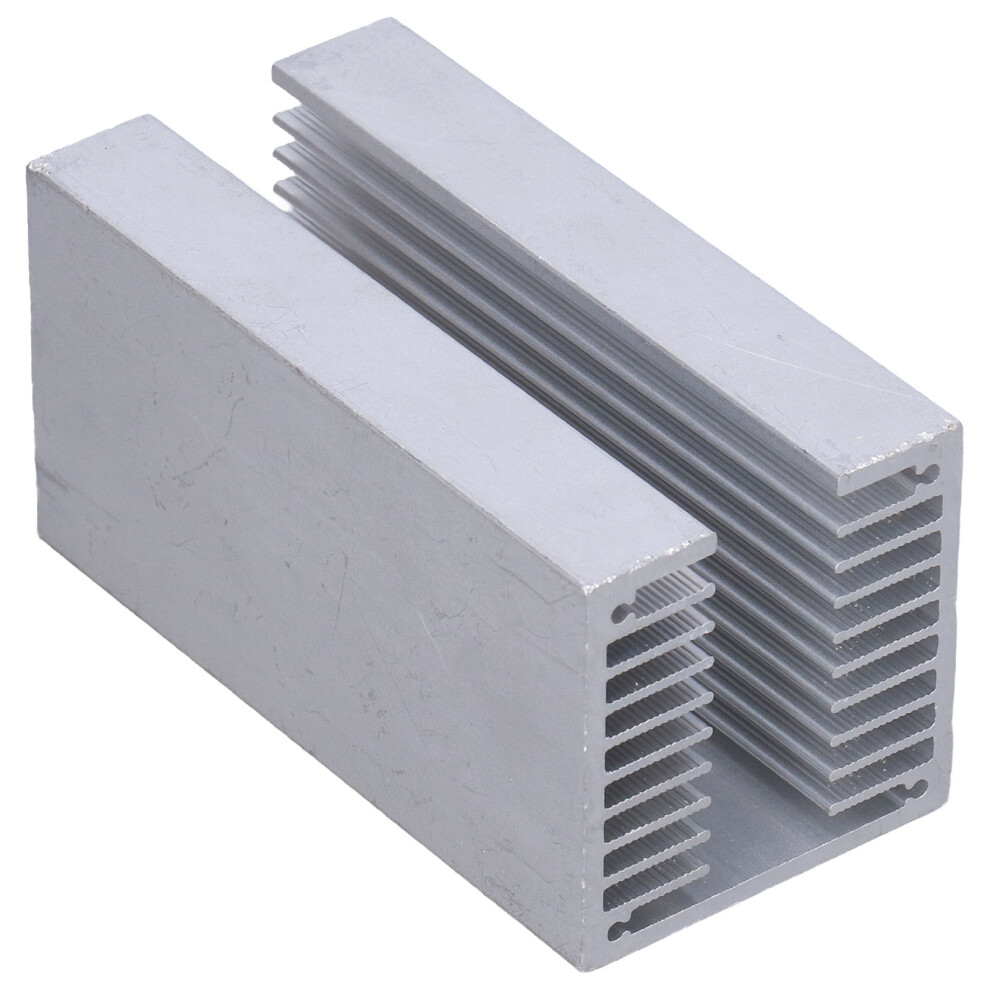 Aluminium U Shape Heat Sink 100X50x50mm Thermal Cooler Radiator For Electronics 8731390507856