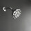 High Pressure Shower  Fixed Shower  Sprinkler with Adjustable Rotating 3