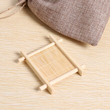 10 Pack Bamboo Coasters Coffee Cups Mats Teacup Saucers Square Tea Cup Mat for Kungfu Tea Table Placemats