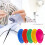 Needle Threader for Hand Sewing 12 Pcs, Plastic Wire Hook Simple Threader for Needles Small Eye Needle Threader 8