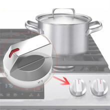 4 Boutons de Rechange DG94-03500A/Z pour Cuisinière pour , pour Modèles de Cuisinière pour NE63T8111SS NE63T8311SS NE63T8751SS