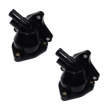 2X 19320PNA003 Engine Coolant Thermostat Housing for CR-V CRV 2.4L 2002 2003 2004 2005 2006, 1.7L 2002-2005