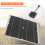12W 18V Solar Panel Flexible Dual USB Output Solar Panel Car and Boat Charger Mobile Phone Solar Charging Panel 6