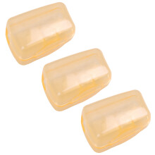 30 Pcs Portable Brushes Cap Cases Covers Toothbrush Holder Home World Tourism Camping (Random Color)