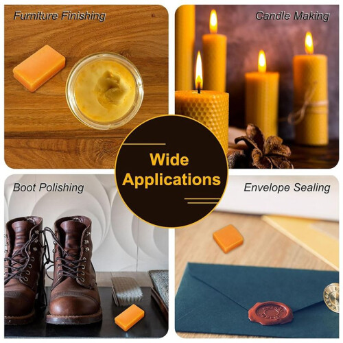 Beeswax Block, Thread  Wax Sewing Supplies DIY Tool Rectangle, Beeswax Leather  5PCS