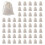 Sacos de AlgodãO com CordãO de 300 PeçAs, Sacos de Musselina, Sacos de Chá (4 X 3 Polegadas) 1