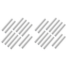 24 Pièces Tige de Zinc Anode Métallique en Zinc Bonne Conductivité Surface Lisse pour la Recherche sur les Expériences Scientifiques Scolaires
