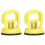 2pcs Yellow Suction Cup Puller Set, 5.6x5.6cm Mobile & Tile Disassembly Tool 14