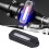 Multifunction Red Blue Waterproof USB Rechargeable Tail Light 800mAh 1