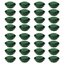 32PCS Wedding Aisle DIY Flower Arrangement Absorb Water Home Garden Green Floral Foam Keep Fresh Brick Block Round