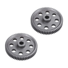 2X Steel Spur Gear 64T 0.6 Module Diff Main Parts for Redcat Volcano Epx Pro HSP BRONTOSAURUS Exceed Infinitive