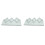 2X Dumplings Maker 3 Triangle Mould for Pierogies Press Samosa Ravioli Dumpling Pie Empanada Meatball Maker 1