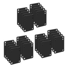 30 Pcs 3 mm Skateboard Riser Shock Pads Longboard Rise Pads Skateboard Shock Pads Soft Longboard Shockpads