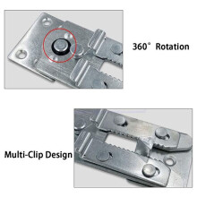 6 Paquetes de Conector de Sofá Seccional, Conector de Muebles de Sofá Seccional de Metal Conectores Seccionales para Sofá Deslizante