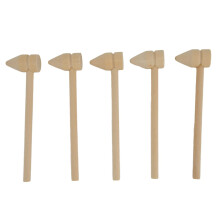 35pcs Mini Wooden Hammers for Kids, Lightweight Birch Mallets for Chocolate, Seafood and Crafts