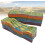 3D Plate Tectonics Model for Geology Teaching, Horst and Graben Structure Classroom Display 1
