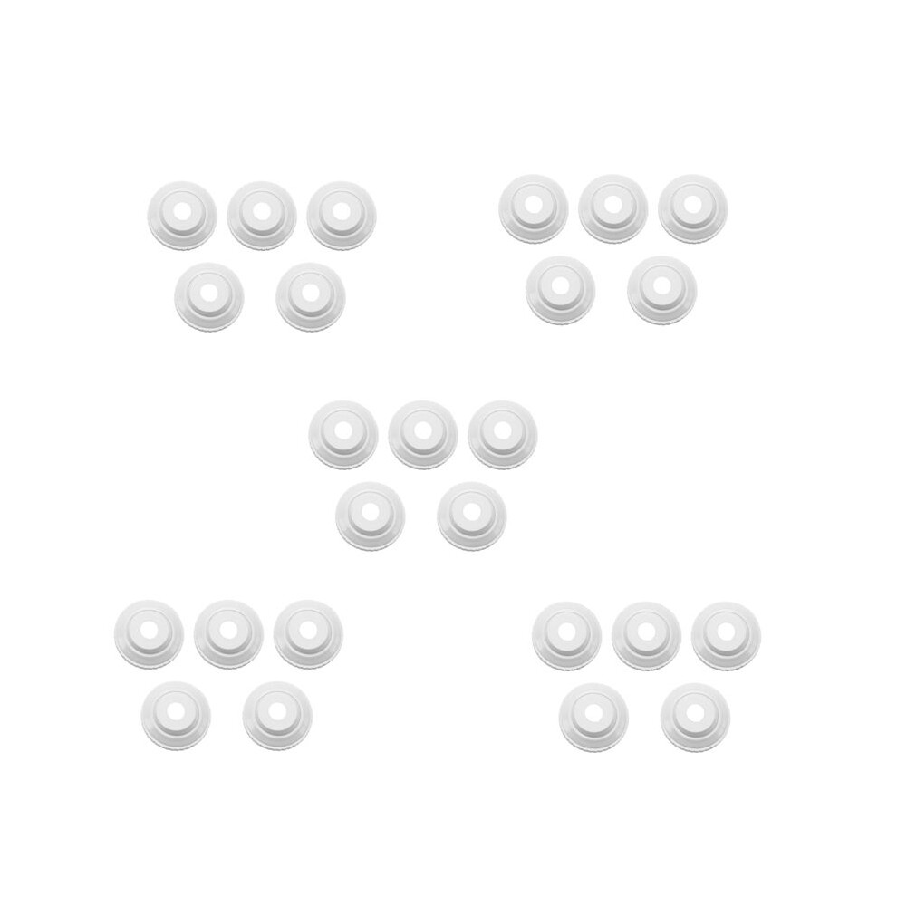 25Pcs/Set Swimming Pool Pool Nozzle Nozzle Spout Eyeball Fitting Spa Return Jet Fitting 1.5 Inch Water Outlet White Brecantia