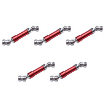 5 Pz Albero di Trasmissione Centrale Posteriore in Metallo Albero di Trasmissione CVD per 1:12 12428 12423 RC Car Short Course Desert Buggy