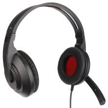 Mega Bass 3D Surround Gaming Headset A2 Black, 40mm Driver, Wired