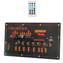 7.4V-805 Amplifier Board 25W+25W Bluetooth5.0 Dual Channel Support AUX USB for Car Home Theater DIY Amplifier