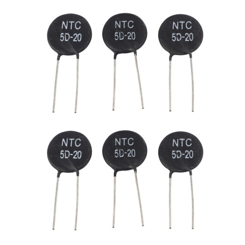 6x Sensing Inrush Current Limiter Thermistor Ntc 5D-20 5 Ohm 1