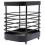 Stainless Steel Toothbrush Holder, Multifunctional Drain Rack, Rust-Proof, Black 2