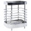 Stainless Steel Toothbrush Holder, Multifunctional Drain Rack, Rust-Proof, Silver 1