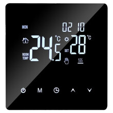 Termostato Wireless Tuya WiFi con Touch Screen, Regolatore di Temperatura Digitale Programmabile per Riscaldamento A Pavimento