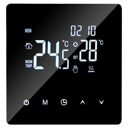 Tuya WiFi Wireless Thermostat Touch Screen Temperature Controller Programmable Digital Thermoregulator for Floor Heating 1