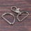 120Pcs Swivel Snap Hooks and D Rings for Lanyard and Sewing Projects (1 Inch Inside Width) 5