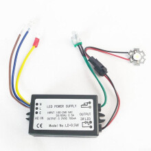 Microscope LED Power Supply with Light Dimmer, 100240V, Adjustable 3W 5W Lamps, 6500K Daylight
