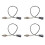 4X Oxygen Sensor O2 Lambda Sensor 234-5058 213-4610 for  3 M3 2.0L 2.3L 2006-2009  5 M5 2.3L 2008-2010 2